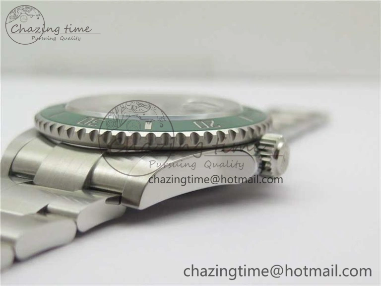 Submariner 41mm 126610 LV Green Ceramic 904L Steel RF 1:1 Best Edition RF3235