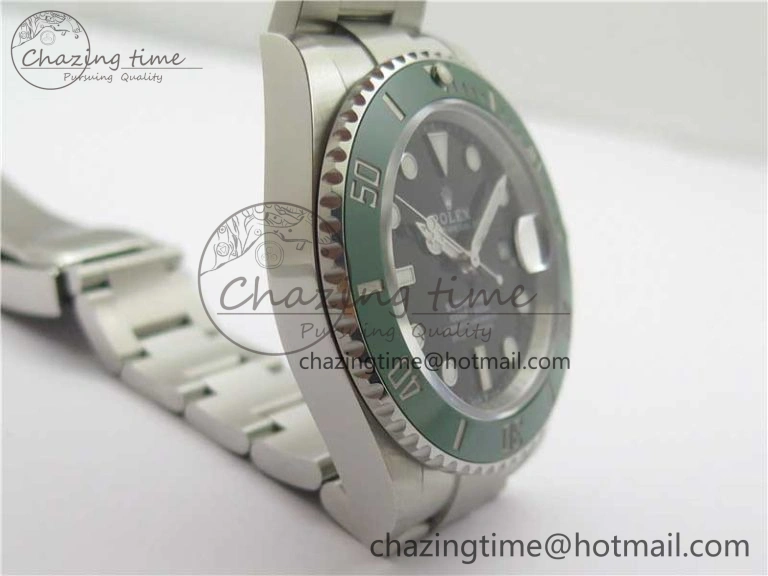 Submariner 41mm 126610 LV Green Ceramic 904L Steel RF 1:1 Best Edition RF3235