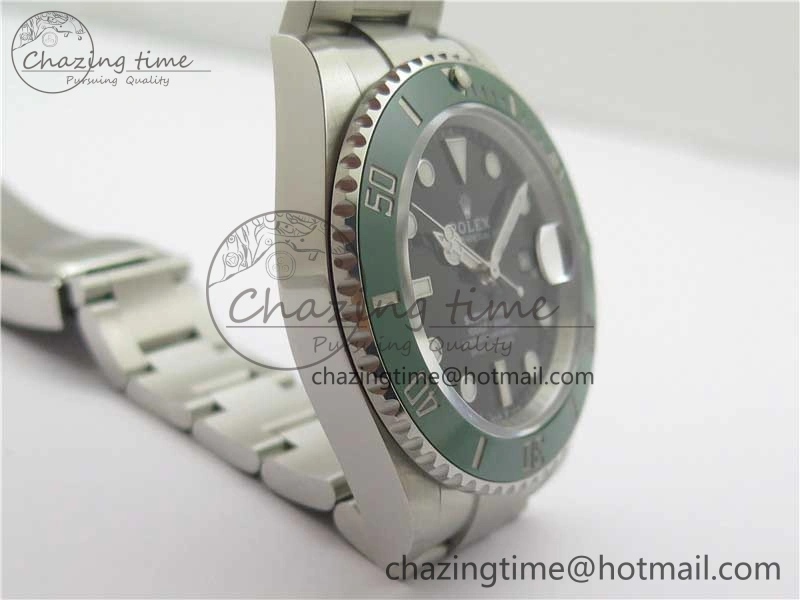 Submariner 41mm 126610 LV Green Ceramic 904L Steel RF 1:1 Best Edition RF3235