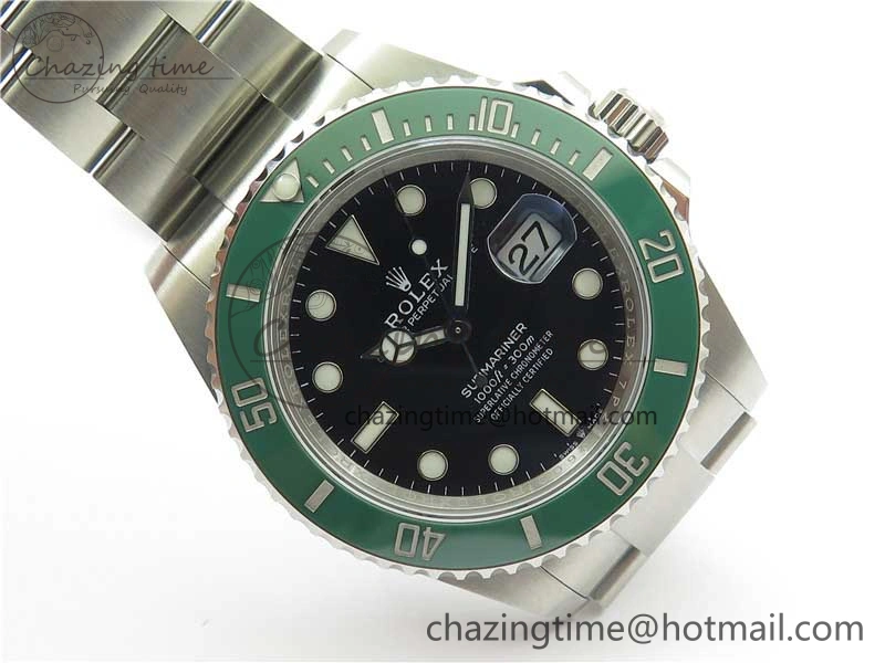 Submariner 41mm 126610 LV Green Ceramic 904L Steel RF 1:1 Best Edition RF3235