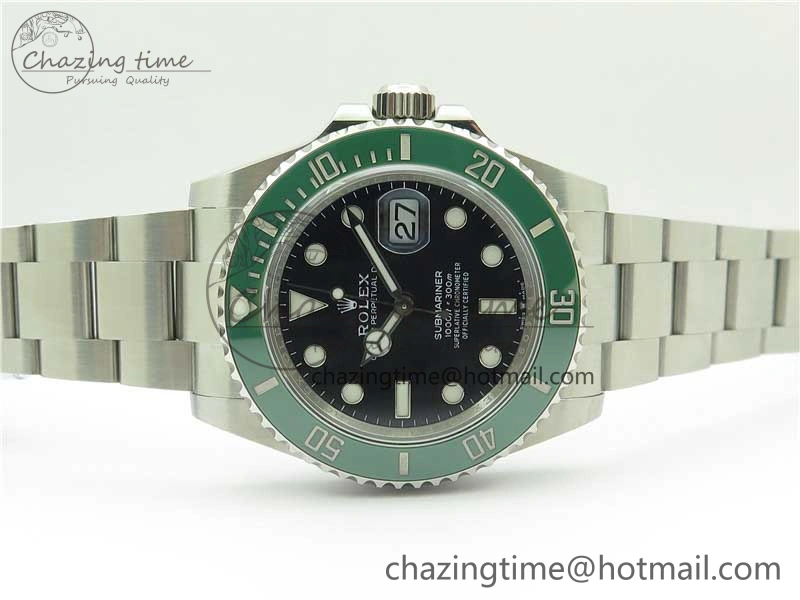 Submariner 41mm 126610 LV Green Ceramic 904L Steel RF 1:1 Best Edition RF3235
