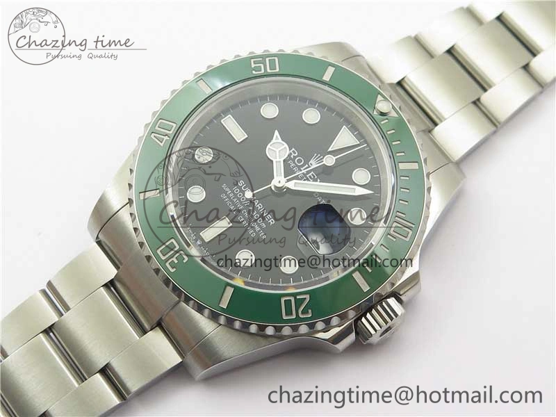 Submariner 41mm 126610 LV Green Ceramic 904L Steel RF 1:1 Best Edition RF3235