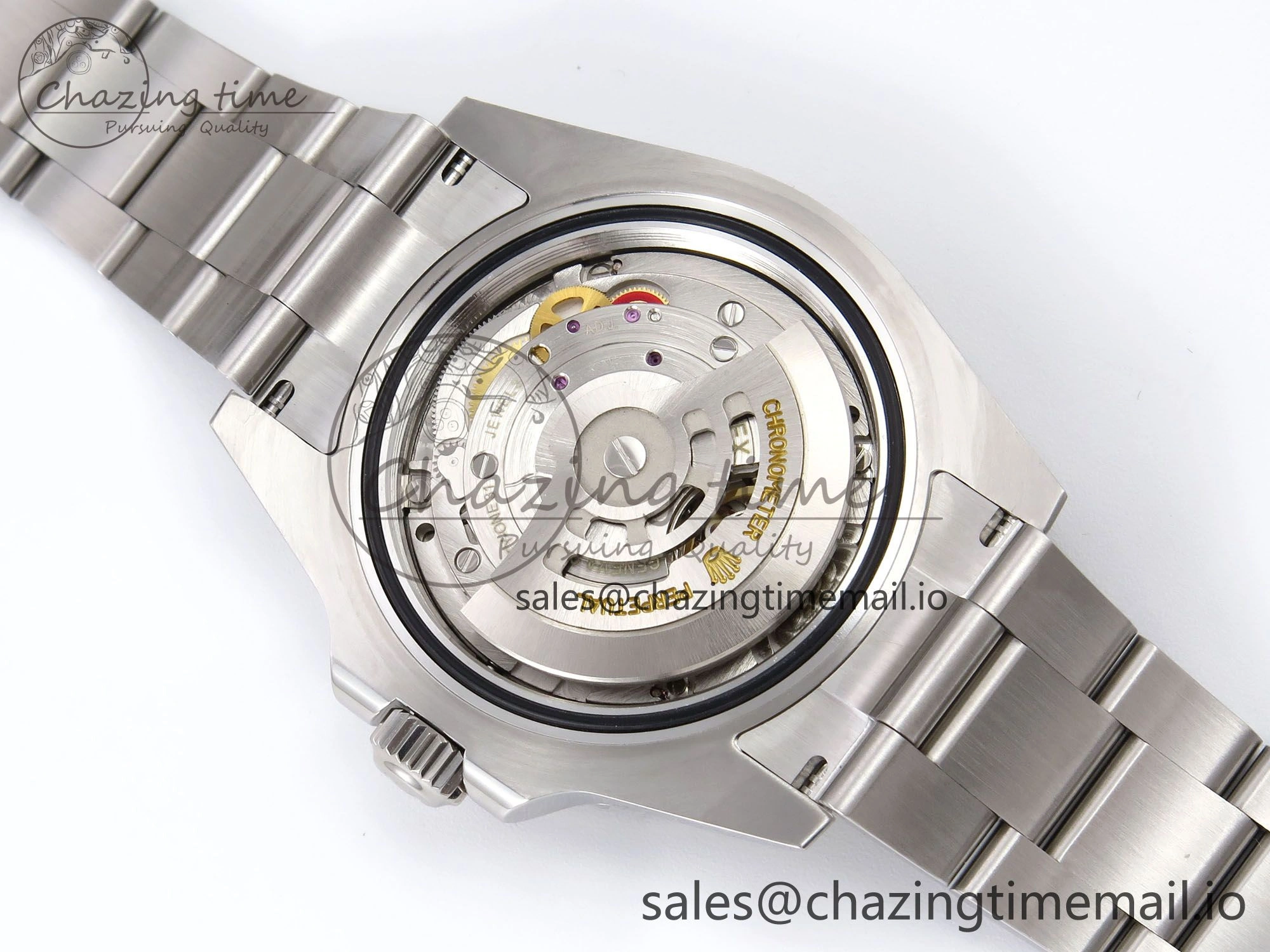 Submariner 41mm 126610 LV Green Ceramic EWEF Best Edition on Bracelet SH3235