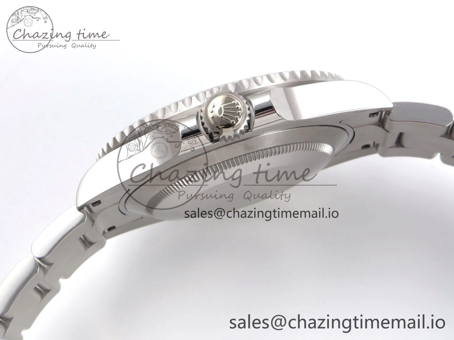 Submariner 41mm 126610 LV Green Ceramic EWEF Best Edition on Bracelet SH3235