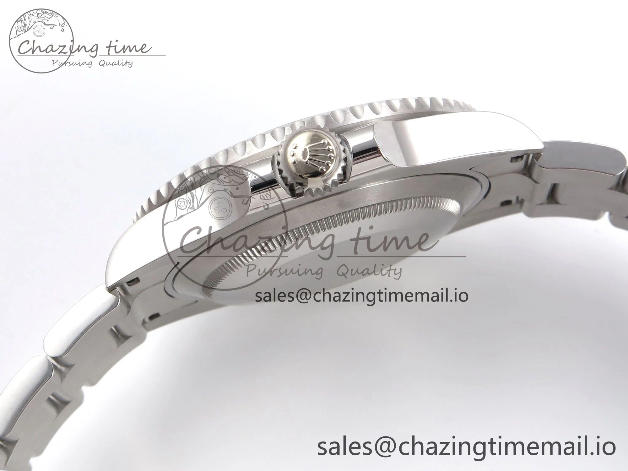 Submariner 41mm 126610 LV Green Ceramic EWEF Best Edition on Bracelet SH3235