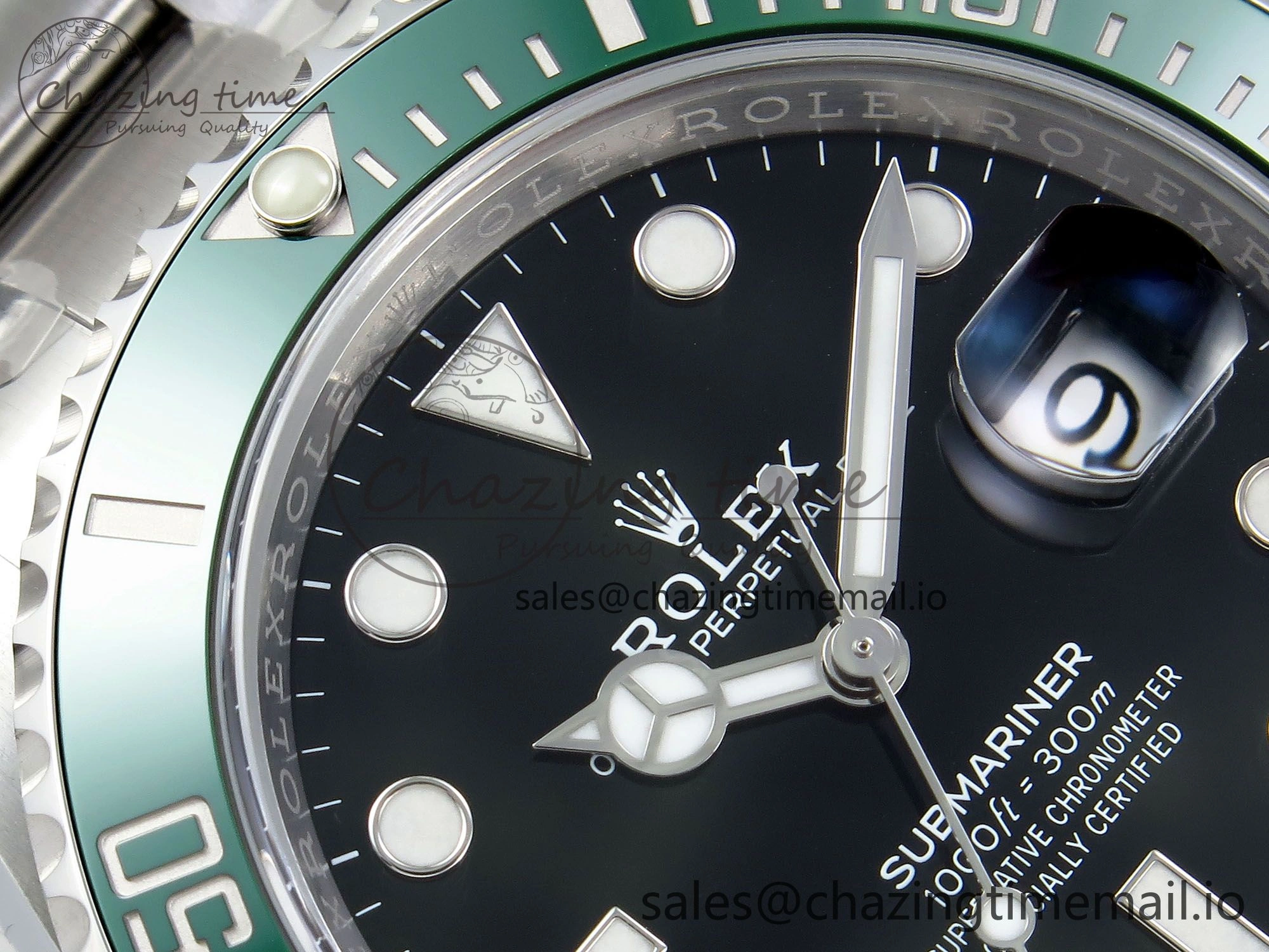 Submariner 41mm 126610 LV Kermit 904L Steel Clean 1:1 Best Edition VR3235