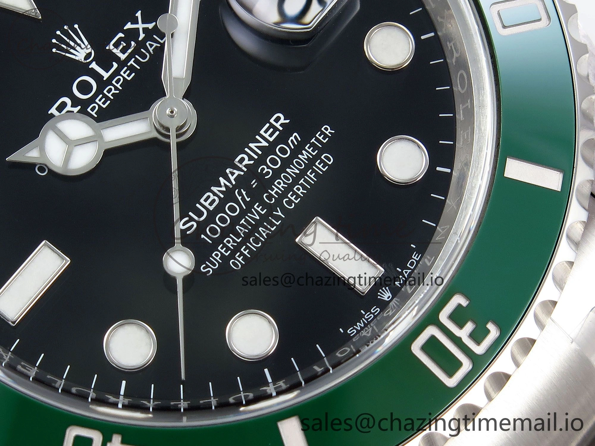 Submariner 41mm 126610 LV Kermit 904L Steel Clean 1:1 Best Edition VR3235
