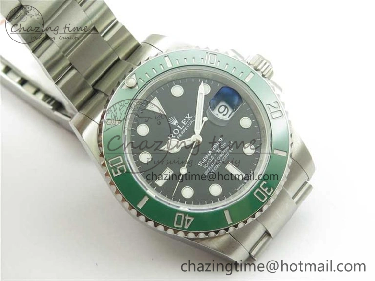 Submariner 41mm 126610 LV Kermit 904L Steel ‘Green Maker’ 1:1 Best Edition A2824