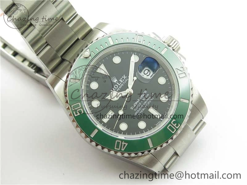 Submariner 41mm 126610 LV Kermit 904L Steel ‘Green Maker’ 1:1 Best Edition A2824