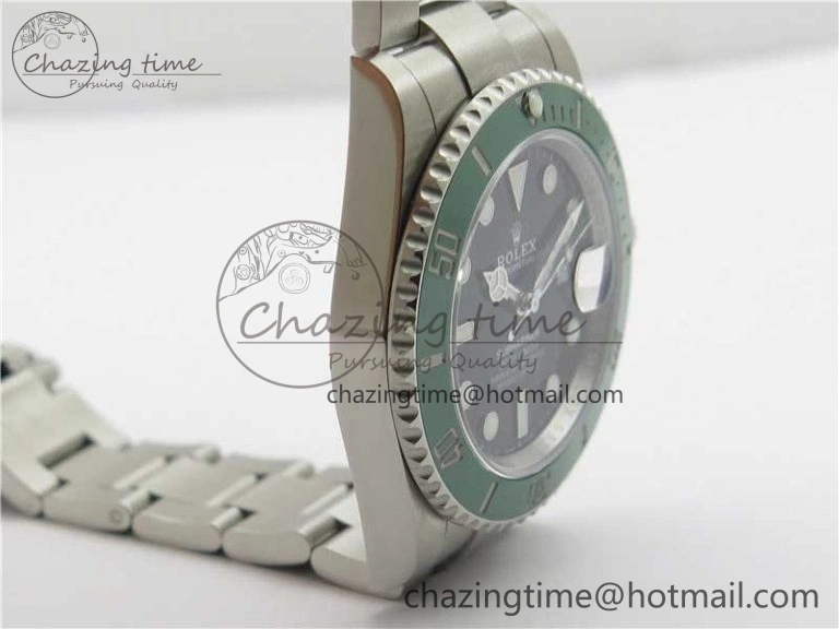 Submariner 41mm 126610 LV Kermit 904L Steel ‘Green Maker’ 1:1 Best Edition A2824