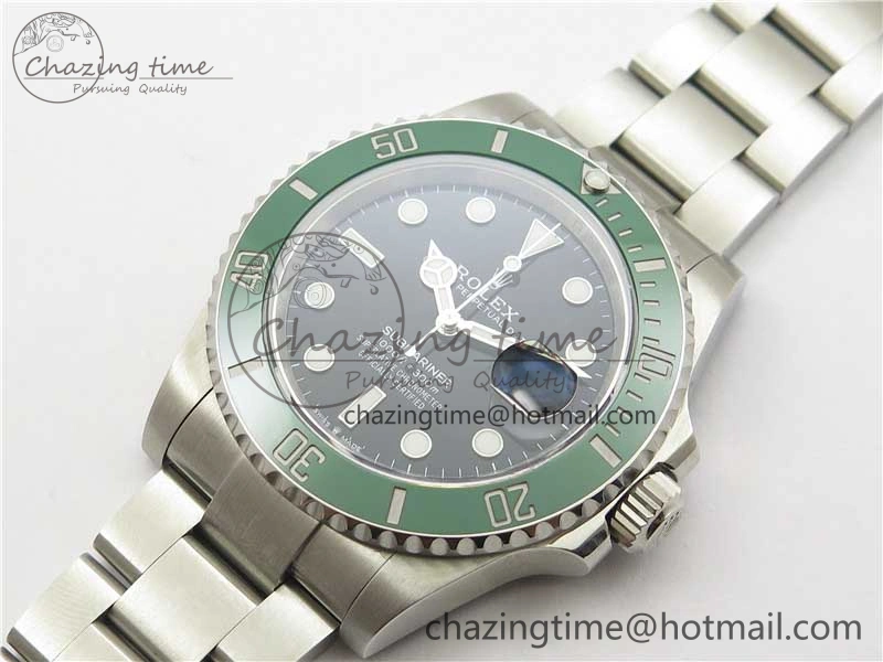 Submariner 41mm 126610 LV Kermit 904L Steel ‘Green Maker’ 1:1 Best Edition A2824