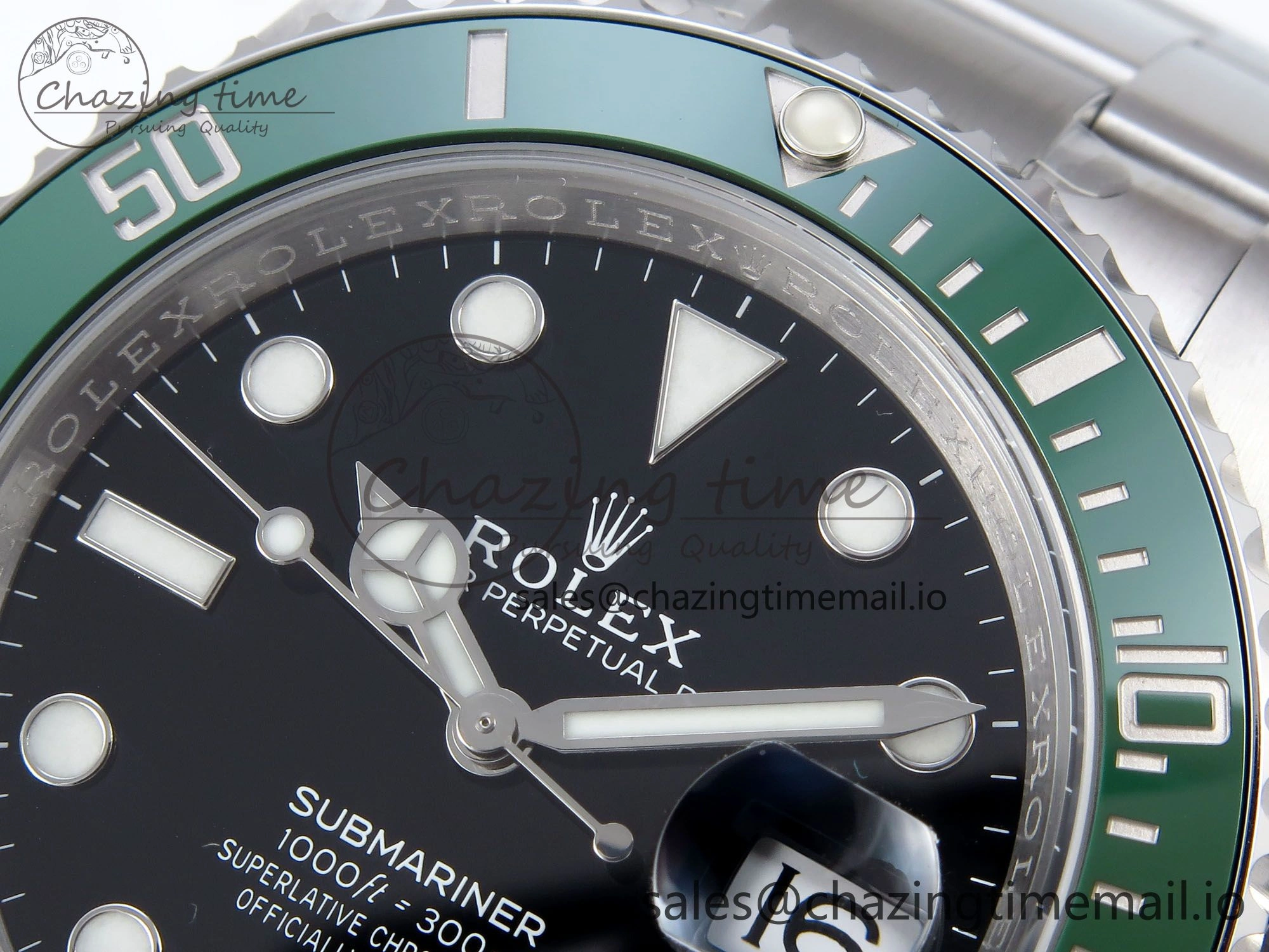 Submariner 41mm 126610 LV Kermit 904L Steel QF+ 1:1 Best Edition VR3235