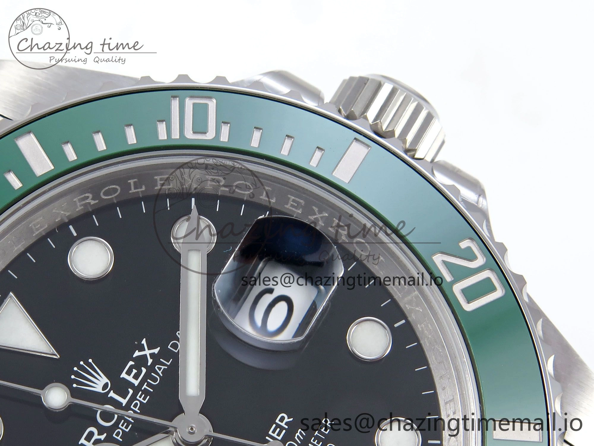 Submariner 41mm 126610 LV Kermit 904L Steel QF+ 1:1 Best Edition VR3235