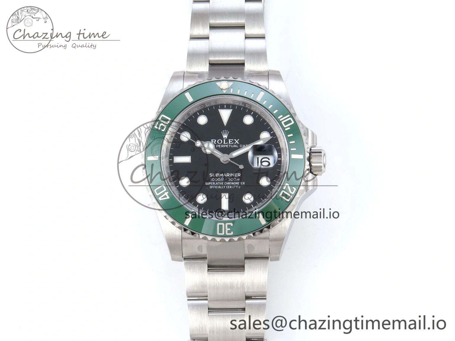 Submariner 41mm 126610 LV Kermit 904L Steel QF+ 1:1 Best Edition VR3235