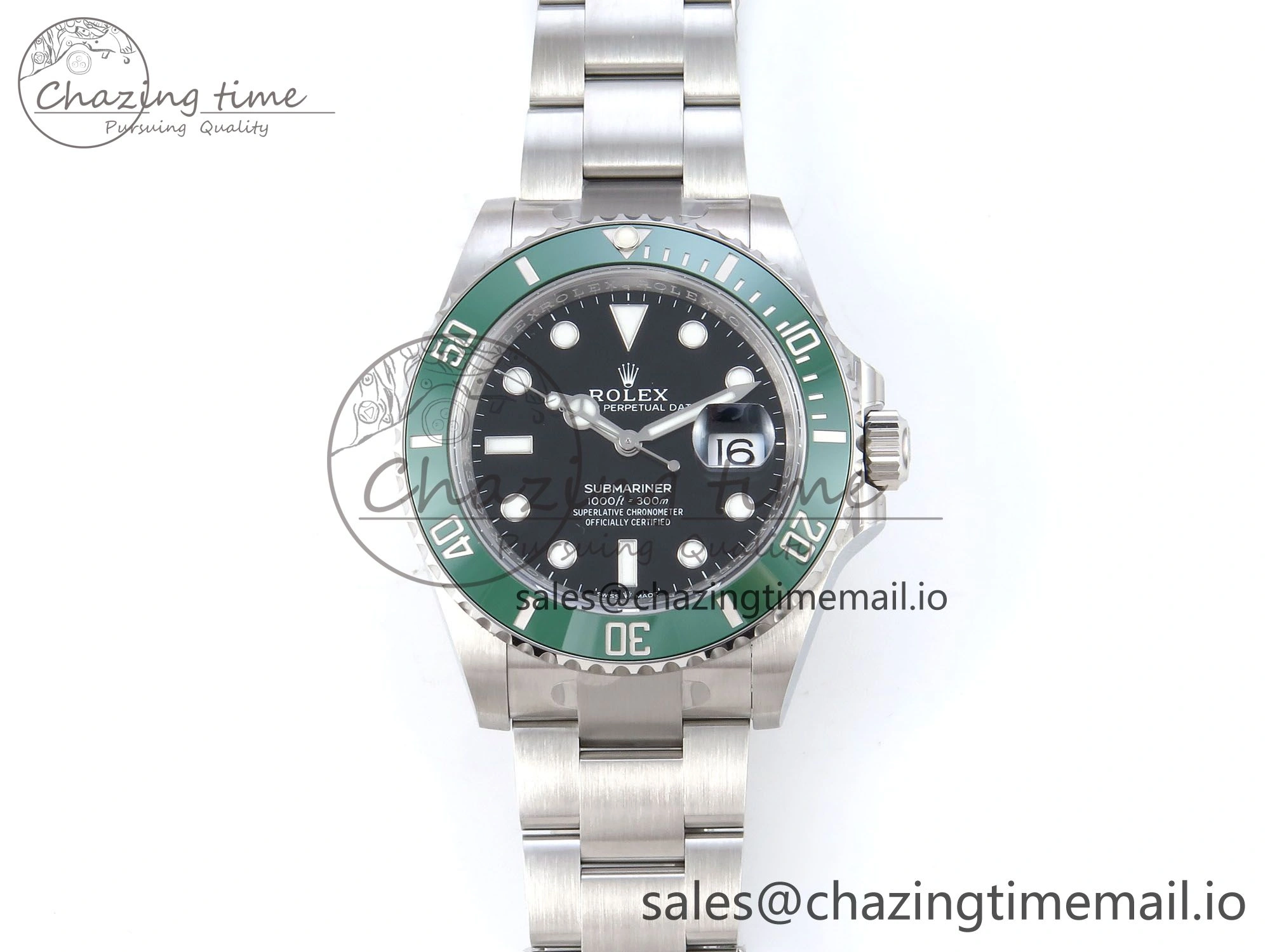 Submariner 41mm 126610 LV Kermit 904L Steel QF+ 1:1 Best Edition VR3235