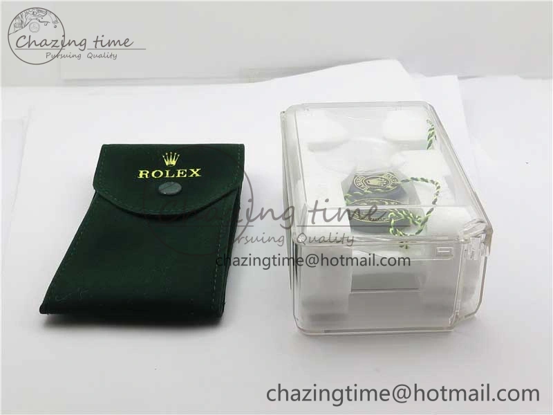 Submariner 41mm 126610 LV Kermit 904L Steel ROF 1:1 Best Edition Black Dial on SS Bracelet A2824