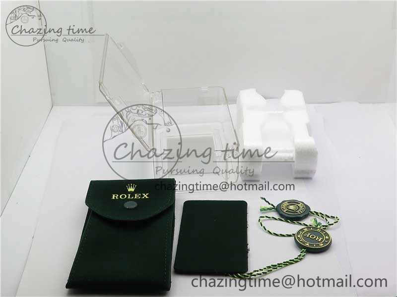 Submariner 41mm 126610 LV Kermit 904L Steel ROF 1:1 Best Edition Black Dial on SS Bracelet A2824
