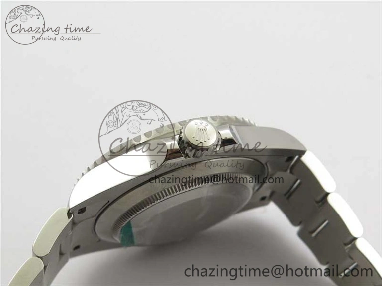 Submariner 41mm 126610 LV Kermit 904L Steel ROF 1:1 Best Edition Black Dial on SS Bracelet A2824