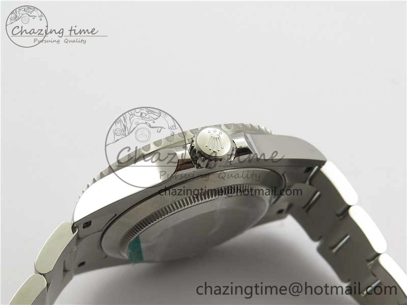 Submariner 41mm 126610 LV Kermit 904L Steel ROF 1:1 Best Edition Black Dial on SS Bracelet A2824