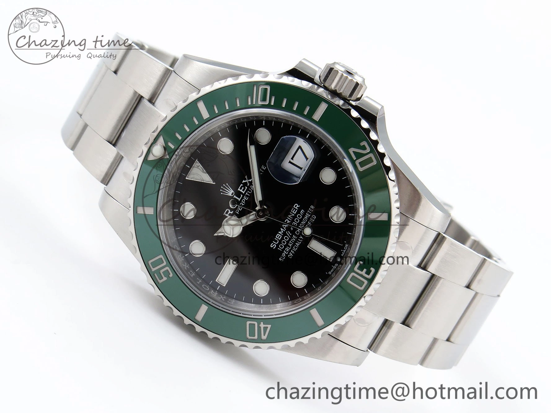 Submariner 41mm 126610 LV Kermit 904L Steel VSF 1:1 Best Edition VS3235