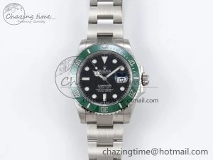 Submariner 41mm 126610 LV Kermit 904L Steel VSF 1:1 Best Edition VS3235
