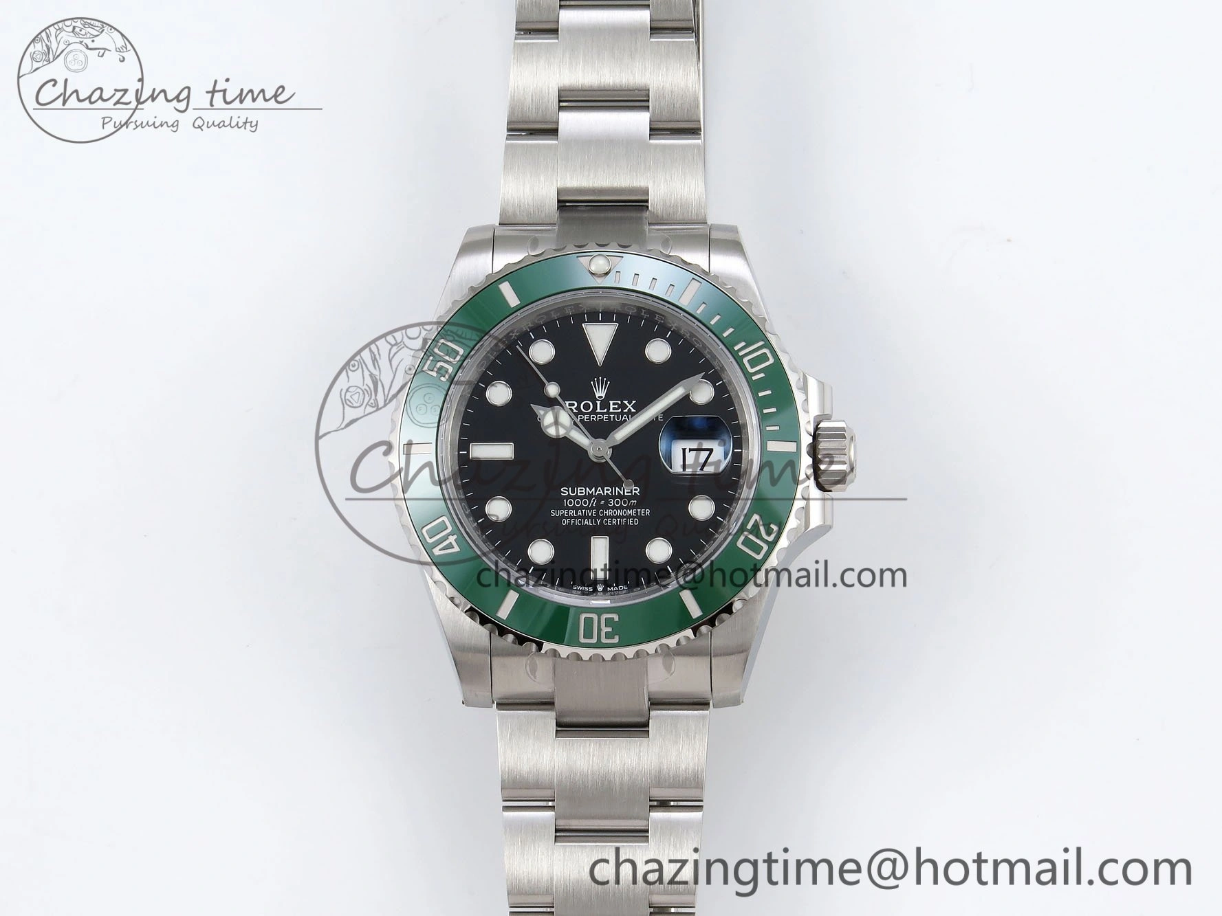 Submariner 41mm 126610 LV Kermit 904L Steel VSF 1:1 Best Edition VS3235