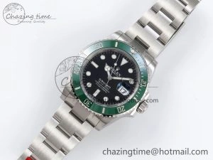 Submariner 41mm 126610 LV Kermit 904L Steel VSF 1:1 Best Edition VS3235