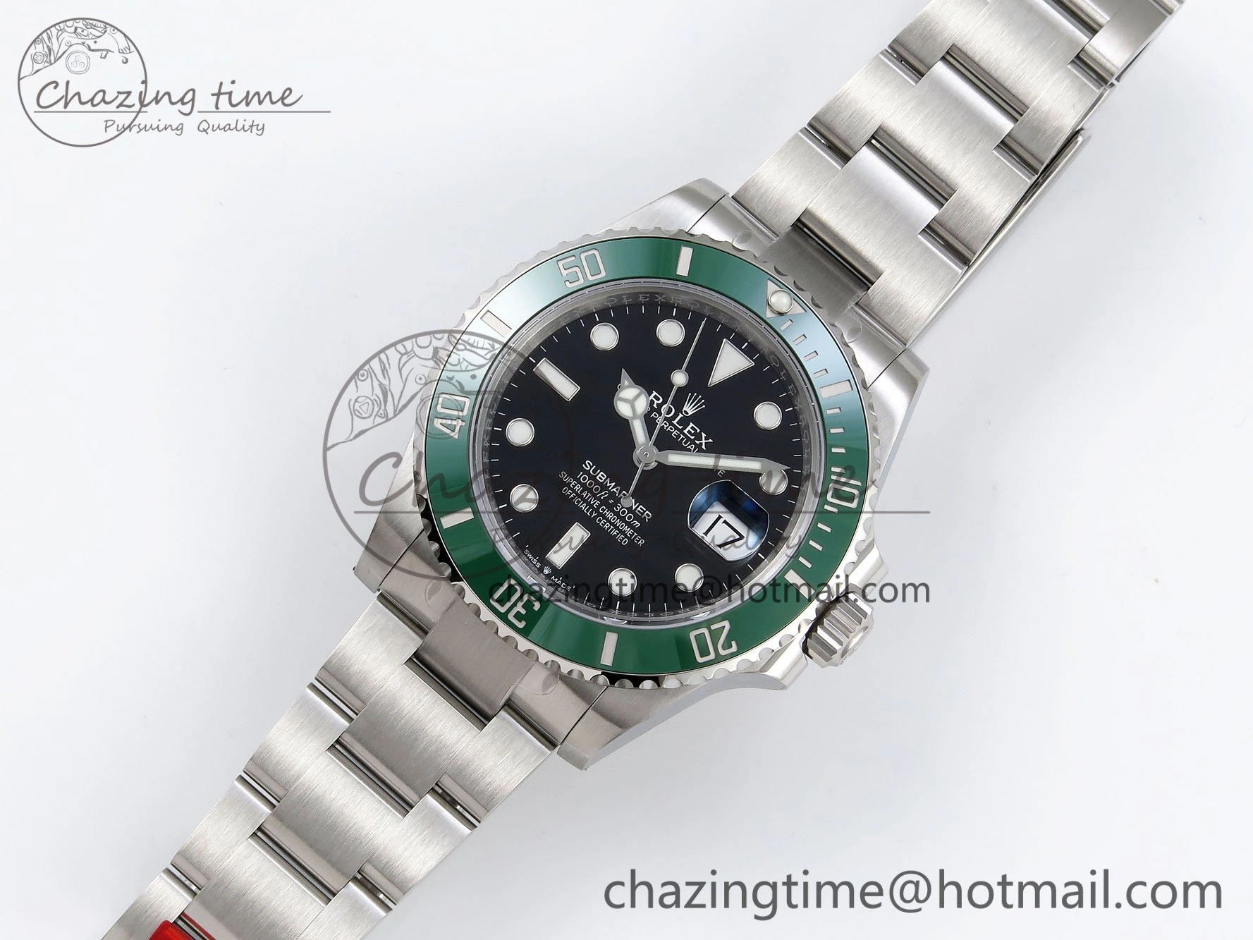 Submariner 41mm 126610 LV Kermit 904L Steel VSF 1:1 Best Edition VS3235