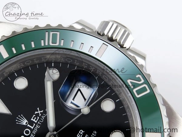Submariner 41mm 126610 LV Kermit 904L Steel VSF 1:1 Best Edition VS3235