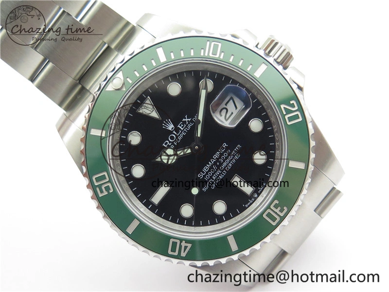 Submariner 41mm 126610 LV Kermit 904L Steel VVSF 1:1 Best Edition A3235