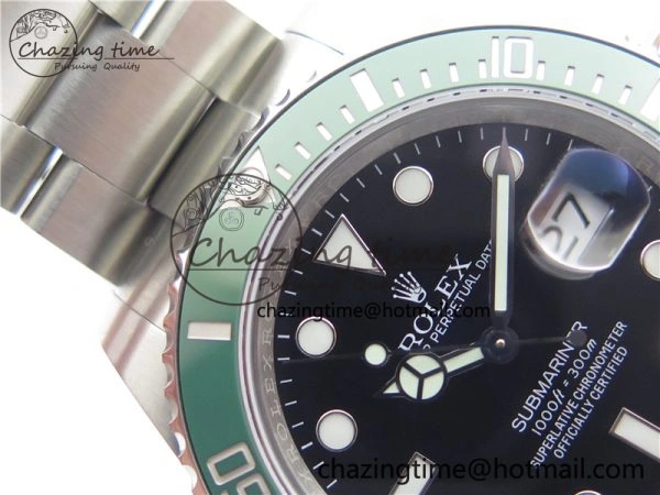 Submariner 41mm 126610 LV Kermit 904L Steel VVSF 1:1 Best Edition A3235