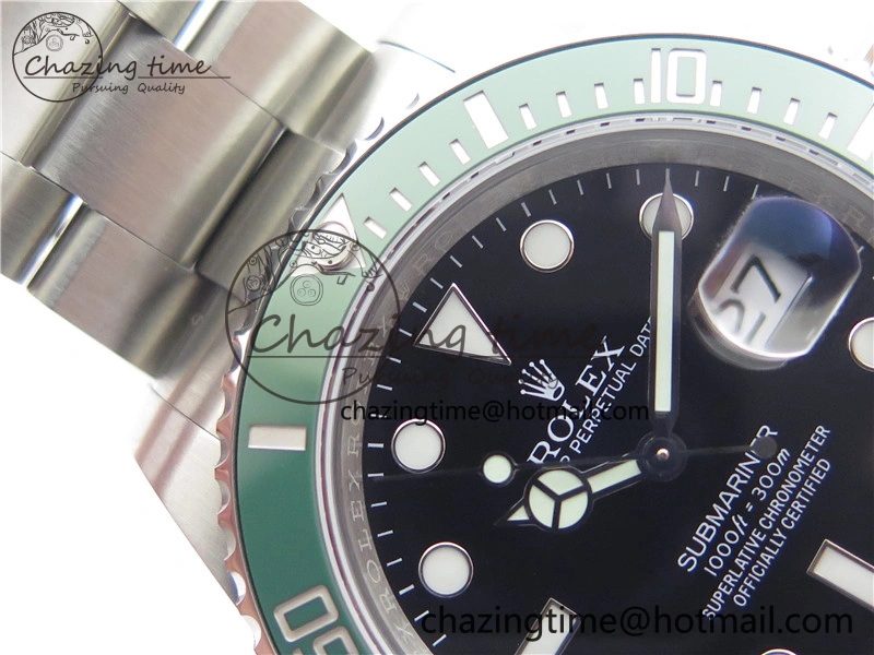 Submariner 41mm 126610 LV Kermit 904L Steel VVSF 1:1 Best Edition A3235