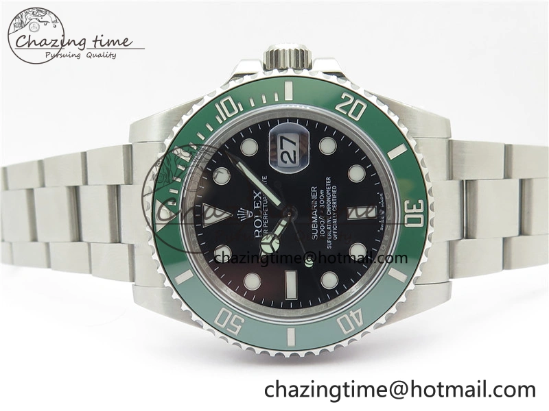 Submariner 41mm 126610 LV Kermit 904L Steel VVSF 1:1 Best Edition A3235