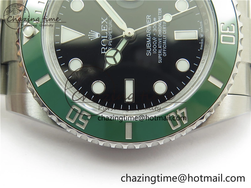 Submariner 41mm 126610 LV Kermit 904L Steel VVSF 1:1 Best Edition A3235