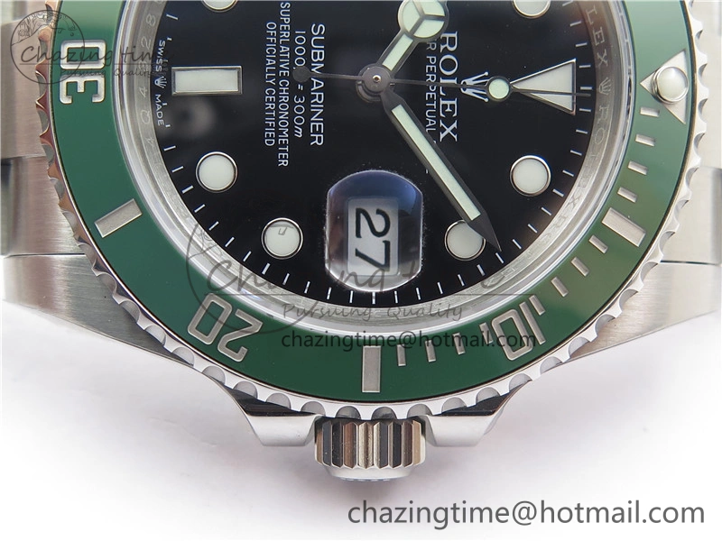 Submariner 41mm 126610 LV Kermit 904L Steel VVSF 1:1 Best Edition A3235