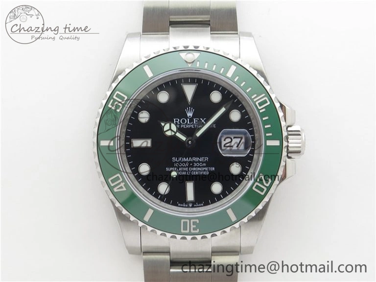 Submariner 41mm 126610 LV Kermit 904L Steel VVSF 1:1 Best Edition A3235