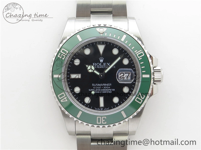 Submariner 41mm 126610 LV Kermit 904L Steel VVSF 1:1 Best Edition A3235