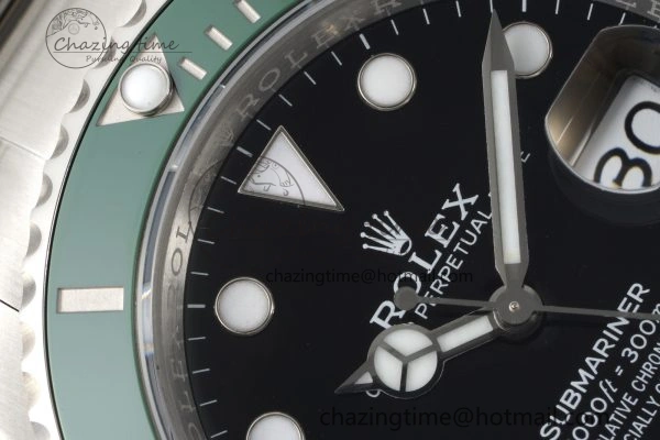 Submariner 41mm 126610 LV Kermit 904L Steel ZF 1:1 Best Edition VR3235