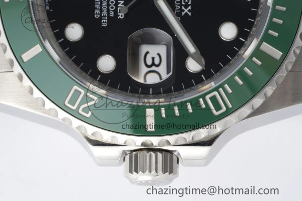 Submariner 41mm 126610 LV Kermit 904L Steel ZF 1:1 Best Edition VR3235