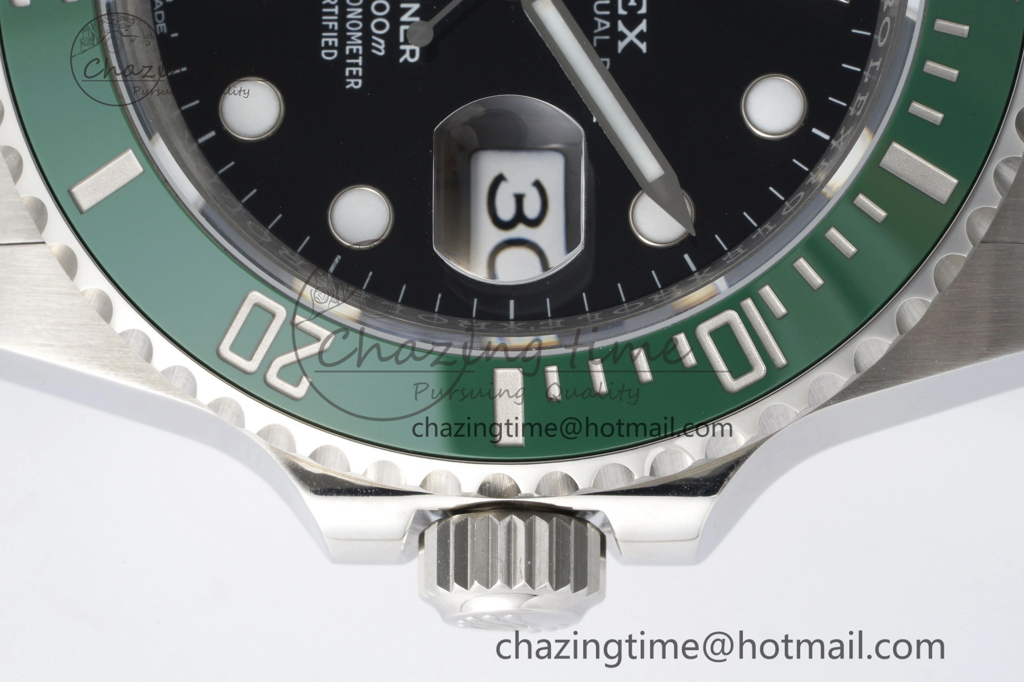 Submariner 41mm 126610 LV Kermit 904L Steel ZF 1:1 Best Edition VR3235