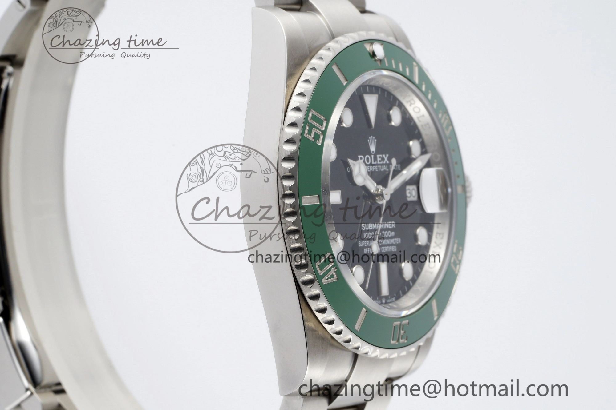 Submariner 41mm 126610 LV Kermit 904L Steel ZF 1:1 Best Edition VR3235