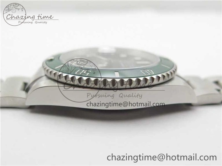 Submariner 41mm 126610 LV Kermit EWF Black Dial on SS Bracelet A3235