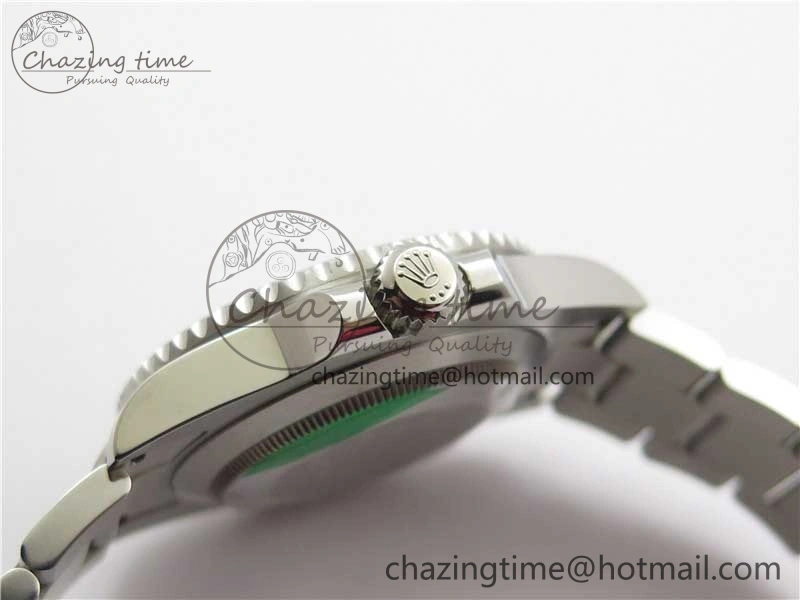 Submariner 41mm 126610 LV Kermit EWF Black Dial on SS Bracelet A3235