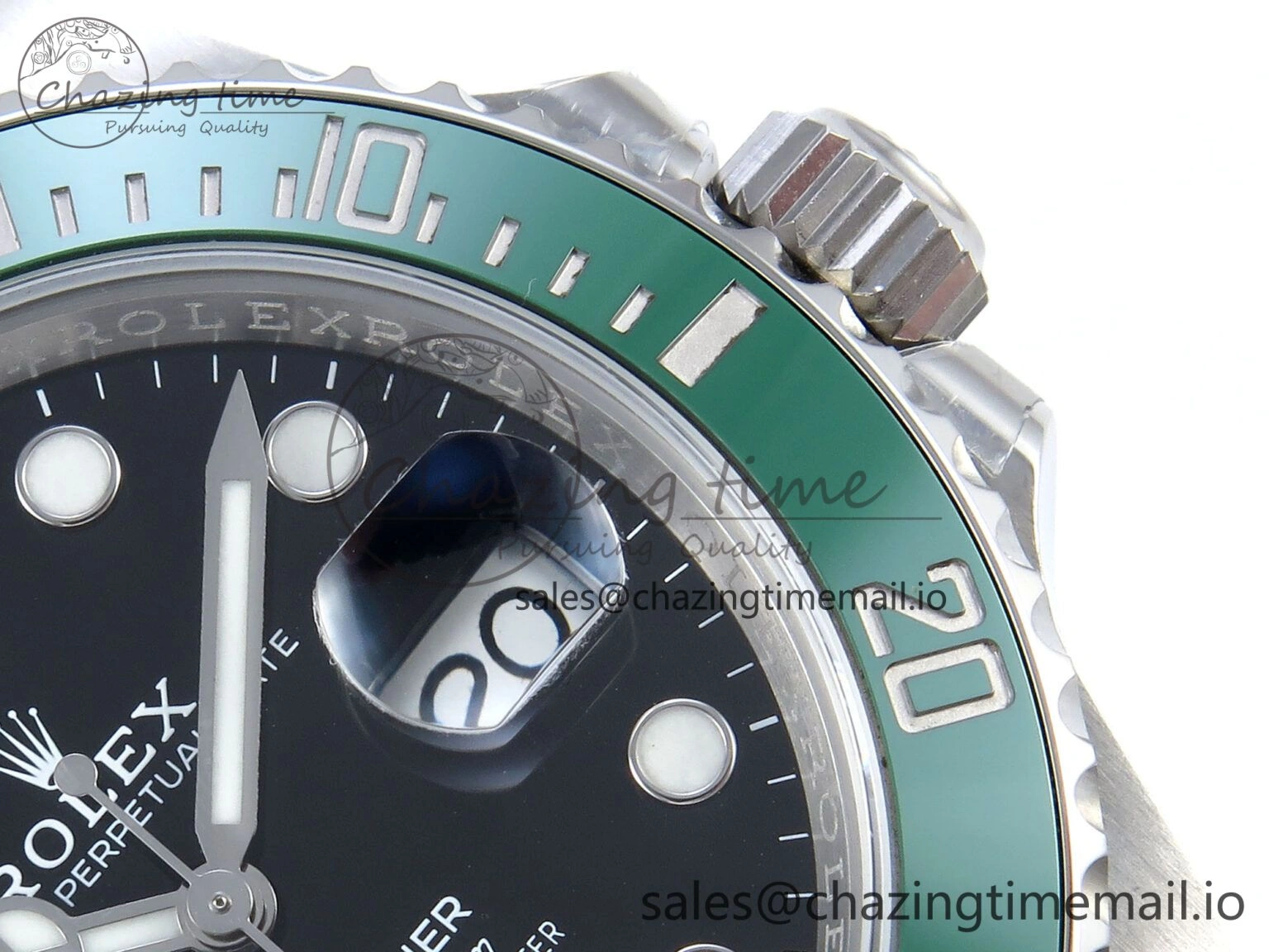 Submariner 41mm 126610 LV SS ARF 1:1 Best Edition Steel Green Dial 904L SS Oyster Bracelet SH3235