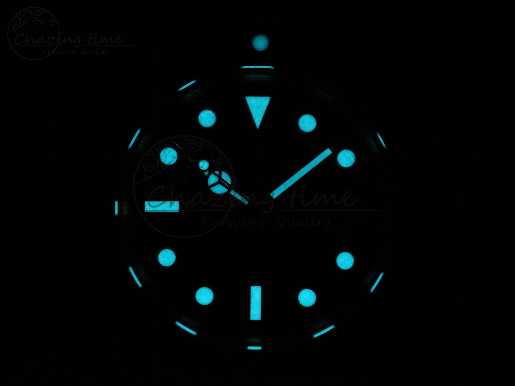 Submariner 41mm 126610 LV TWSF SS Green Ceramic Black Dial on SS Bracelet SH3235