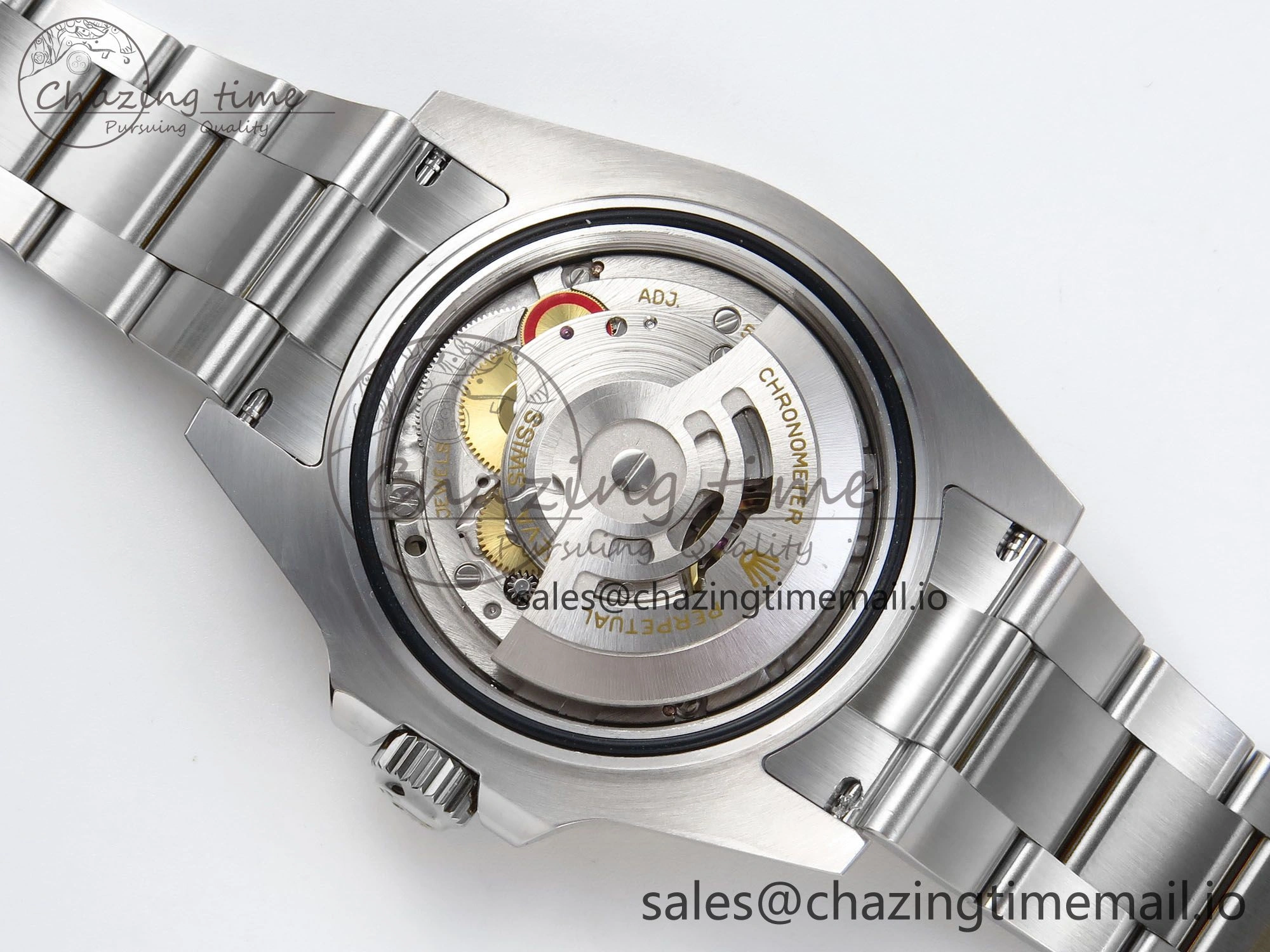 Submariner 41mm 126610 LV TWSF SS Green Ceramic Black Dial on SS Bracelet SH3235