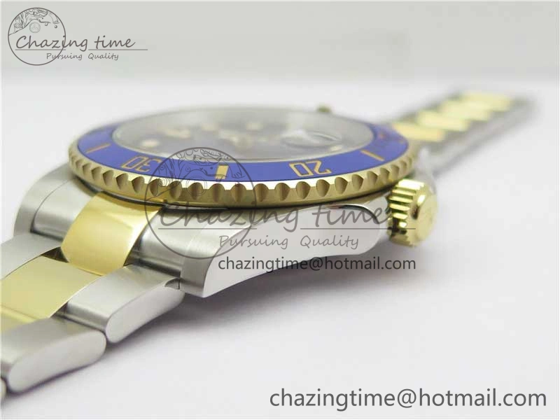 Submariner 41mm 126613 LB SS YG BP Maker Best Edition Blue Dial on SS YG Bracelet