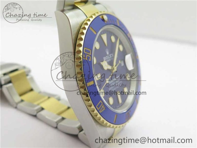 Submariner 41mm 126613 LB SS YG BP Maker Best Edition Blue Dial on SS YG Bracelet