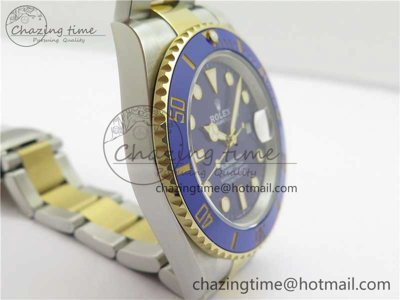 Submariner 41mm 126613 LB SS YG BP Maker Best Edition Blue Dial on SS YG Bracelet