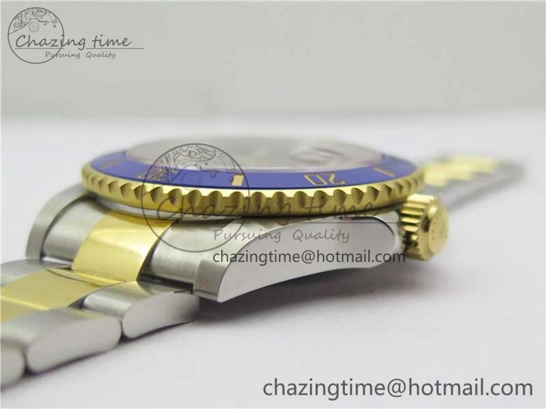 Submariner 41mm 126613 LB SS YG EWF Blue Dial on SS YG Bracelet A3235